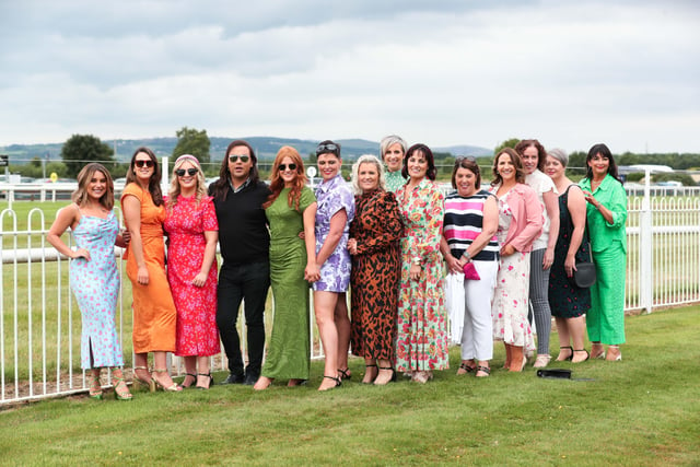 Guests from BBold Tan pictured at the Summer Race Evening.