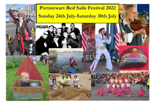 Portstewart is buzzing with excitement for the Red Sails Festival events