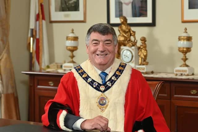 Mid & East Antrim Mayor, Alderman Noel Williams