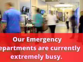 Emergency Departments at Craigavon Hospital and Daisy Hill in Newry are currently 'extremely busy'