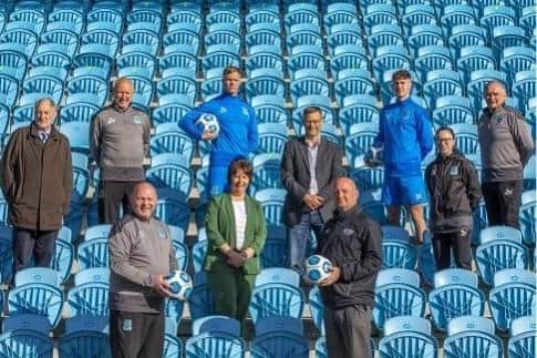 Northern Regional College has ‘teamed up’ with the IFA premier league club to deliver a BTEC Level 3 Extended Diploma in Sports Coaching and Development (Ballymena United Academy)