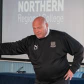 David Jeffrey, manager and head coach of Ballymena United Football Club