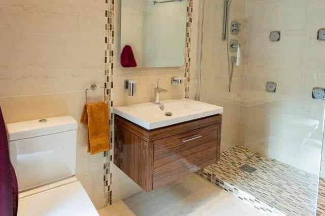 Stylish bathroom facilities for modern living.