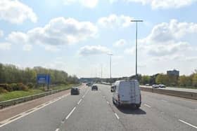 M2 Belfast-bound. (Pic by Google).