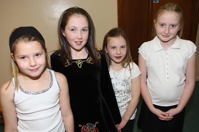 Children from Lir School of Dancing pictured at a competiton held at Sheskburn back in 2009