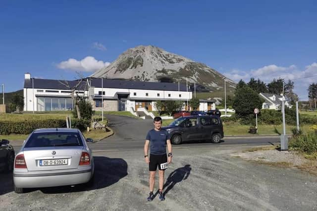 Peter Tees at the Dunlewey 5k