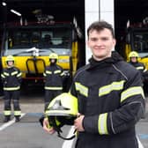 Young Carrickfergus man, Jack Leathem, lands dream role as operational firefighter
