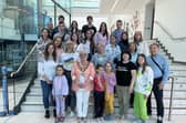 Deputy Mayor, Cllr Beth Adger held a civic reception for Ukrainian refugees at The Braid