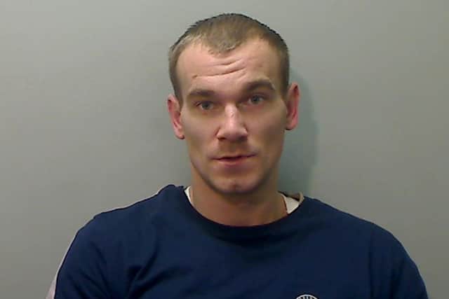Evaldas Petrauskas who is wanted for questioning by the PSNI in Armagh, Banbridge and Craigavon.
