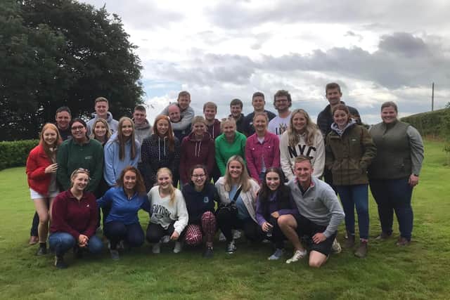 Holestone members with Crossroads YFC.