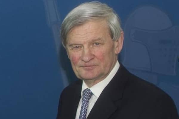 Her Majesty’s Lord-Lieutenant of County Antrim David McCorkell KStJ.