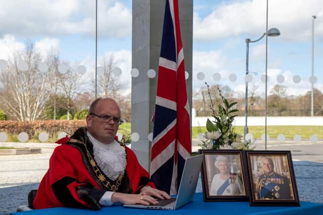 The Mayor, Cllr JIm Montgomery, has opened an online book of condolence following the death of the Duke of Edinburgh.