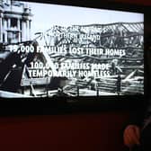 Bob Pritchard who served in the RAF from 1940-1946 looks at the Blitz ruins in Belfast during the Second World War in 2007. Picture: Gavan Caldwell/News Letter archivesBob Pritchard who served in the RAF from 1940-1946 looks at the Blitz ruins in Belfast during the Second World War in 2007. Picture: Gavan Caldwell/News Letter archives