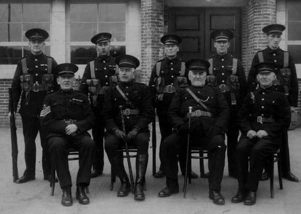 Members of Ulster Special Constabulary