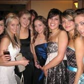 A large group of young ladies pictured at Dalriada School Formal.BM9-111JC