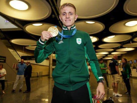 Kurt Walker pictured with his gold medal