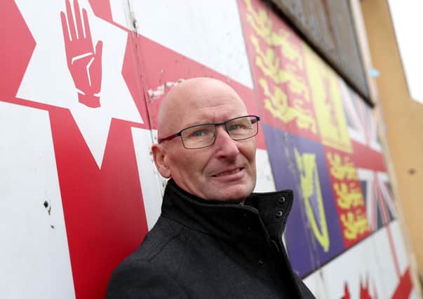 PUP leader Billy Hutchinson is urging people to think twice about who is organising protests they are going to attend.
