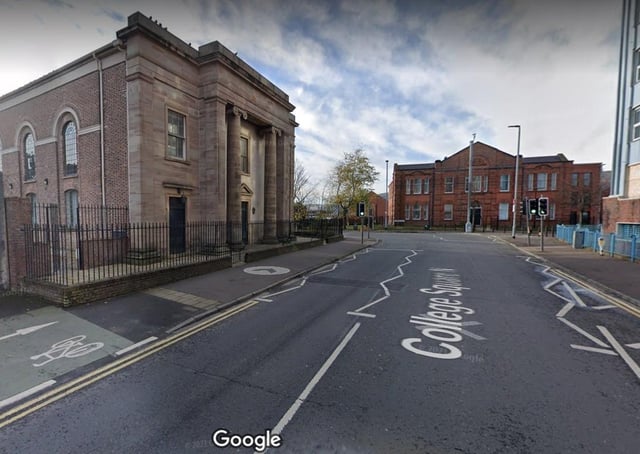 College Square North in Belfast. Picture: Google