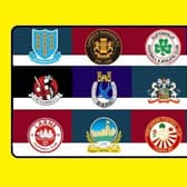 The logos of Northern Ireland's premiership teams