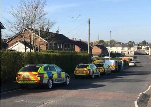 Searches carried out in the Shankill area of Lurgan.