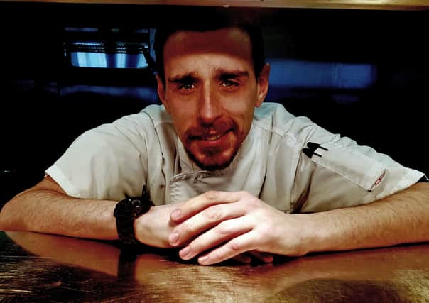 Haslem Hotel’s head chef, Lewis Robertson