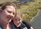 Sarah-Jane Heaney and daughter Abigail