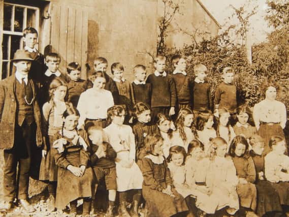 A photograph from the National School at the Old Presbyterian Church Hall.