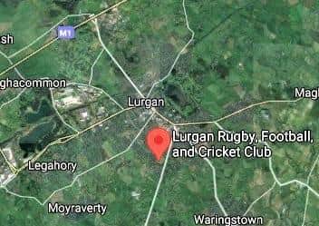 View of the location in Lurgan town