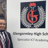 Lavinia Lynch transferred to Glengormley High from Glengormley Integrated Primary last year.