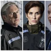 Left to right: Supt. Ted Hastings (Adrian Dunbar), DI Kate Fleming (Vicky McClure) and DS Patricia Carmichael (Anna Maxwell Martin).