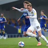 Mark Sykes on show for Oxford United against AFC Wimbledon in Sky Bet League One. Pic by Getty.