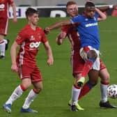 Championship side Annagh United produced a determined display against Linfield at Windsor Park. Pic by Pacemaker.