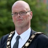 Mayor of Antrim and Newtownabbey, Councillor Jim Montgomery