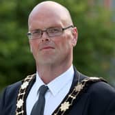 Mayor of Antrim and Newtownabbey, Councillor Jim Montgomery