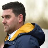 Loughgall manager Dean Smith.