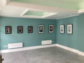 Emma's work is on display in a 'mini gallery' in the centre.