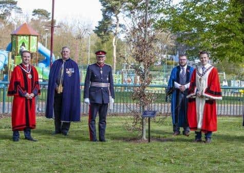 A tree planting ceremony to mark the Centenary of Northern Ireland has taken place in Ballymena at the Peoples Park as part of Councils Northern Ireland Centenary Programme.