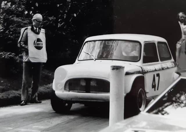 My thanks to Gavin Bamford of History Hub Ulster who has kindly shared these photographs from 1975. The are of a motorsport event being held at Ormeau Park. They really capture the time superblyMy thanks to Gavin Bamford of History Hub Ulster who has kindly shared these photographs from 1975. The are of a motorsport event being held at Ormeau Park. They really capture the time superbly