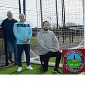 Greenisland FC have been presented with a UEFA Grassroots Award via the Irish FA Foundation.