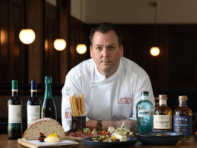 Hinch Distillery Head Chef Leo Small