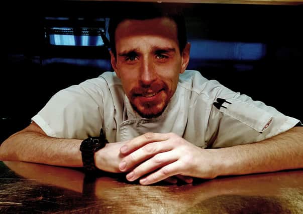 Haslem Hotel’s head chef, Lewis Robertson