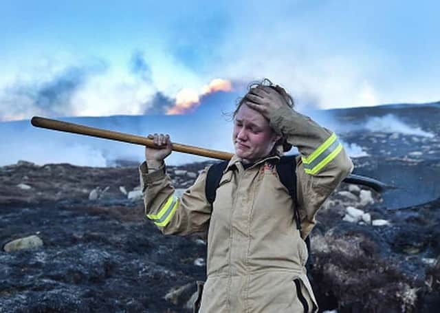 The image of Hayley captured by photographer Charles McQuillan from Getty Images