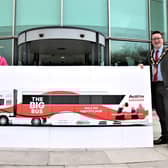 Helen McNevison Chair of the Lisburn Action Cancer Group and the Lord Mayor of Lisburn