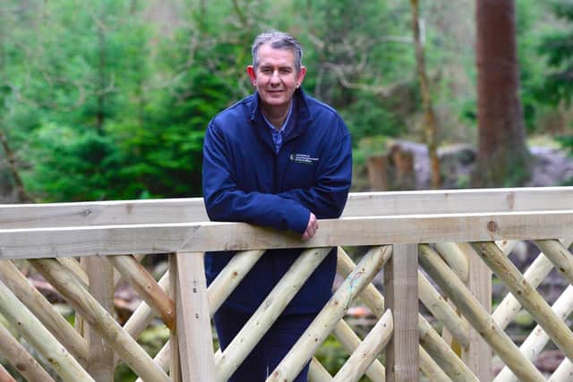 Edwin Poots MLA at Tollymore Forest Park