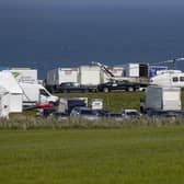 . FIlming underway at Ballintoy