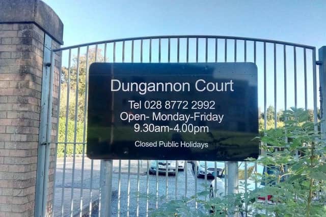 Fined for dog offences at Dungannon Courthouse.
