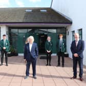 Eamon Maillie visits New-Bridge Integrated College