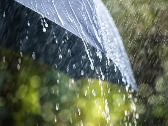 Rain is expected for much of today and into the weekend in Lisburn (stock image)