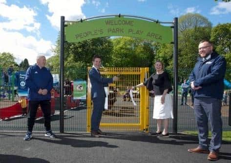 Council recently rolled out the ‘quiet hour’ initiative on a trial basis at the revamped multi-sensory and ability play area in People’s Park, Ballymena.