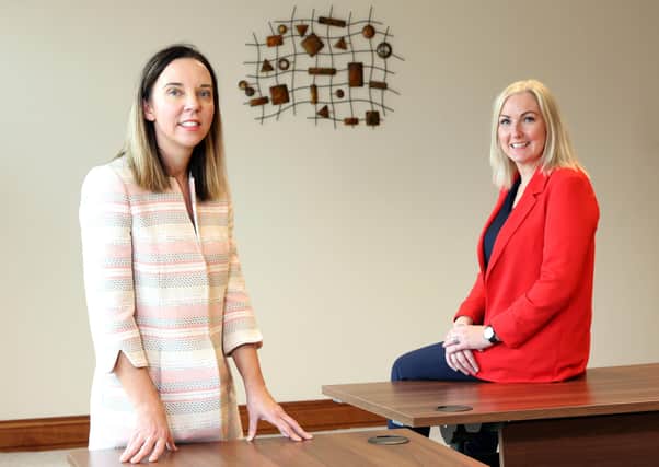 Cara McCrory, Director of Finance and Corporate Services and Louise Moore, Director of Leisure and Community Wellbeing